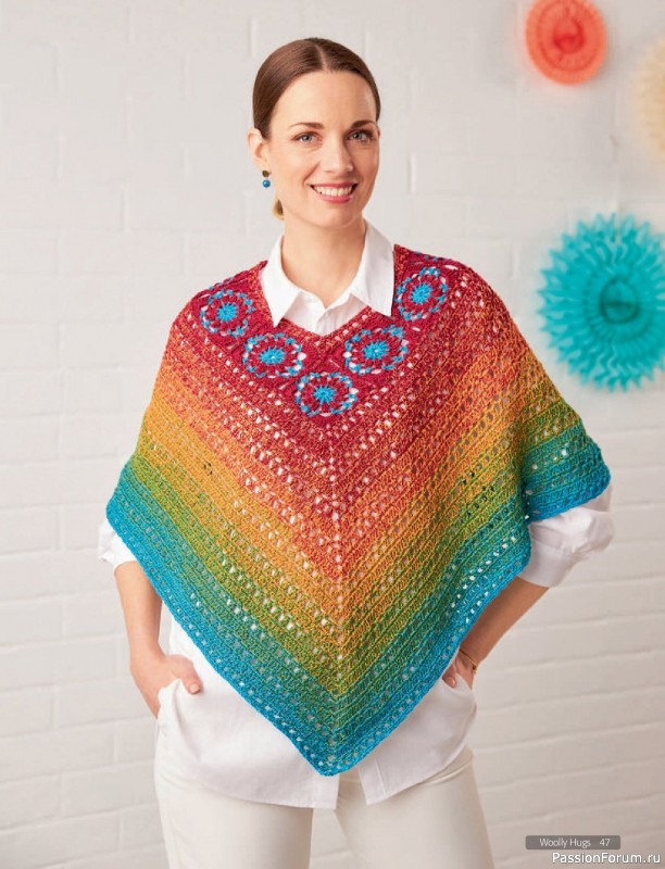 Вязаные проекты в журнале «Woolly Hugs Maschenwelt №4 2023»