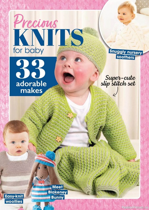 Вязаные модели для детей в журнале &laquo;Precious Knits for Baby&raquo;