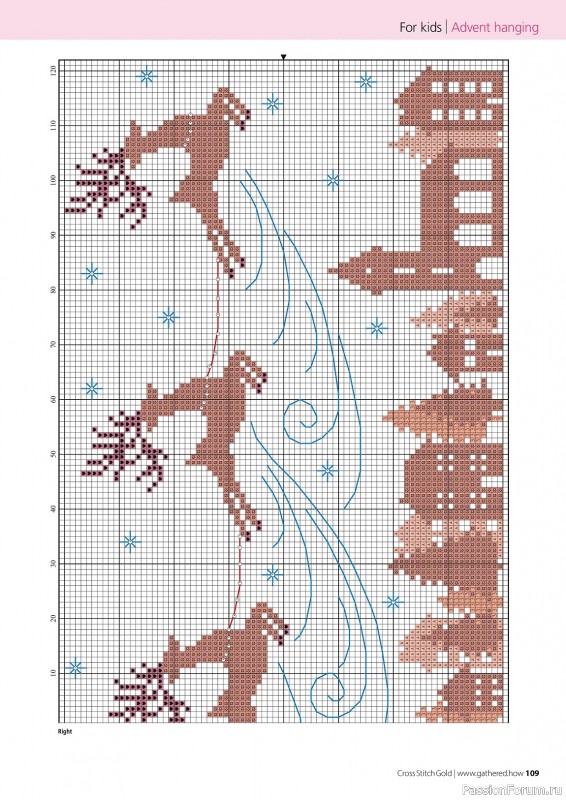 Коллекция вышивки в журнале «Cross Stitch Gold - Christmas Collection 2023»