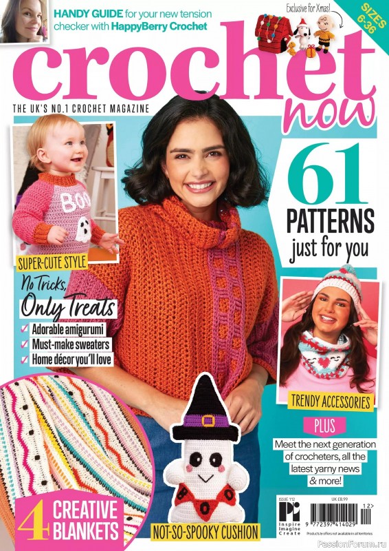 Вязаные проекты крючком в журнале «Crochet Now №112 2024»