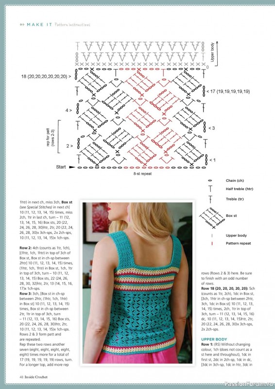 Вязаные проекты крючком в журнале «Inside Crochet №149 2022»
