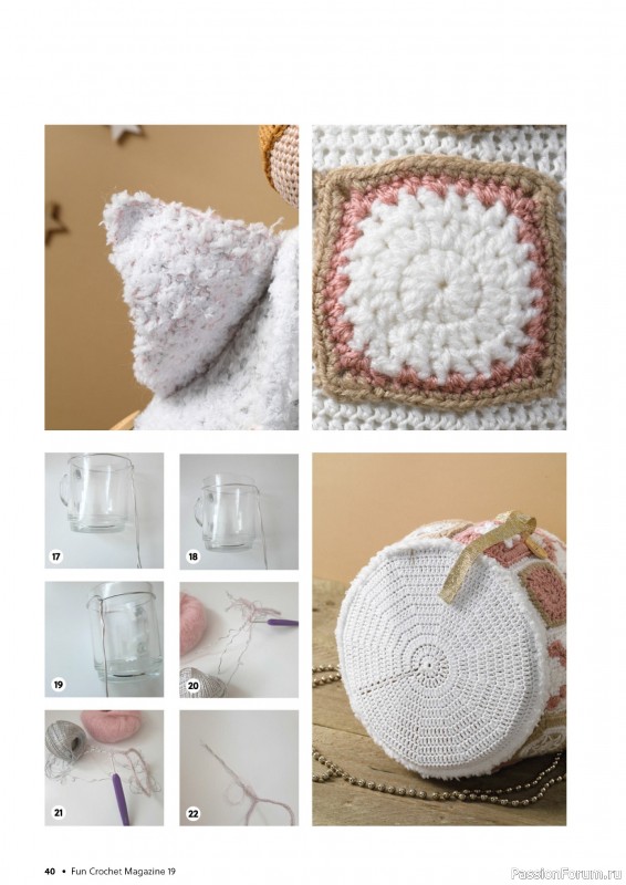 Вязаные проекты в журнале «Fun Crochet Magazine №19 2024»