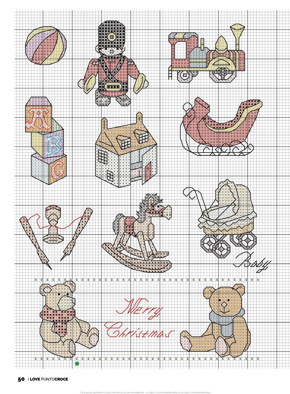 Журнал &quot;I Love Punto Croce&quot; №15 2020