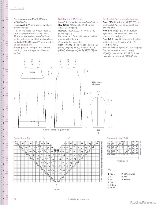 Вязаные проекты спицами в журнале «Knitting №234 2022»