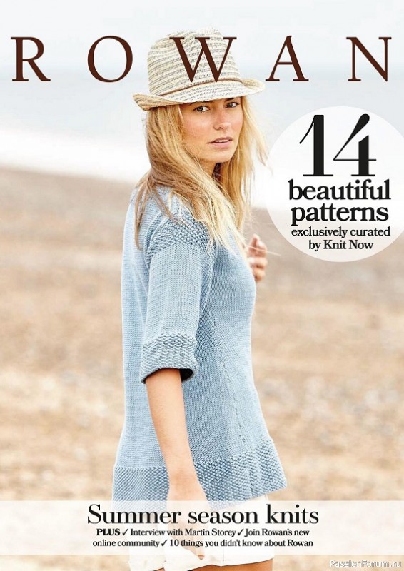 Вязаные проекты в журнале &laquo;Simply Knitting/Rowan/ №238 2023&raquo;