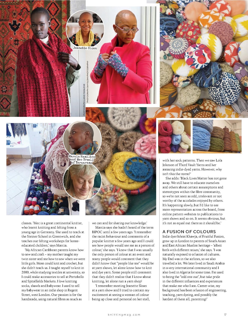 Модные и современные вязаные изделия и узоры в журнале &quot;Knitting&quot; №224 2021