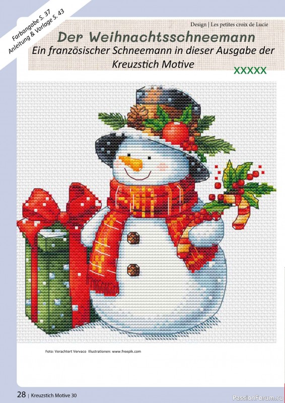 Коллекция вышивки в журнале «Kreuzstich Motive №30 2024»
