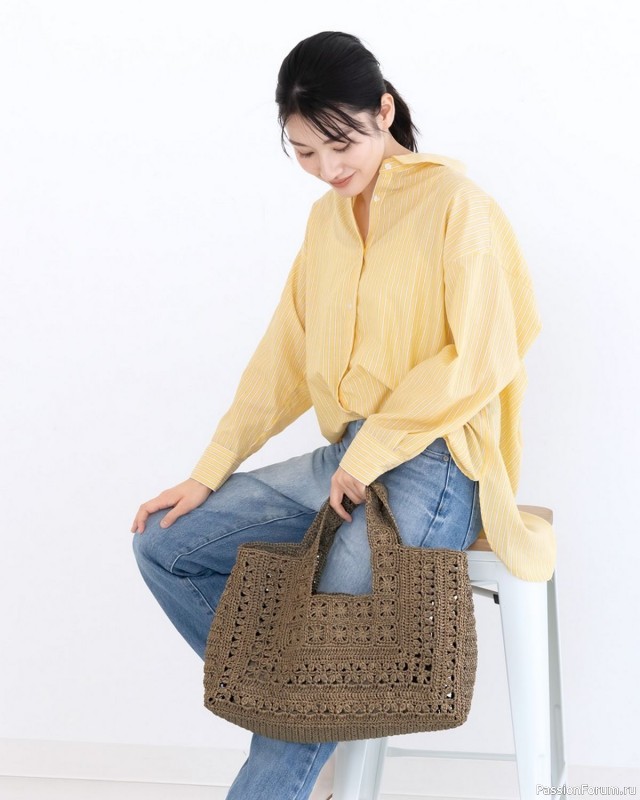Вязаные модели в журнале «Knit Ange - Spring 2024»