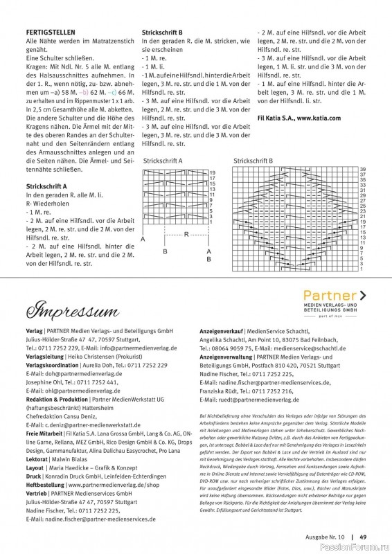 Вязаные проекты в журнале «Bobbel & Lace №10 2022»