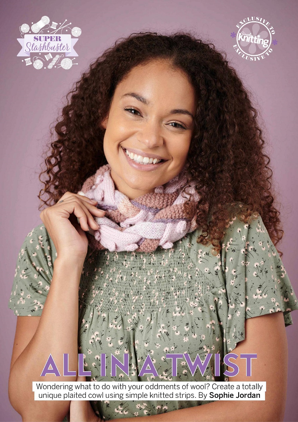 Вязаная одежда для взрослых и детей в журнале &quot;Simply Knitting №220 2022&quot;
