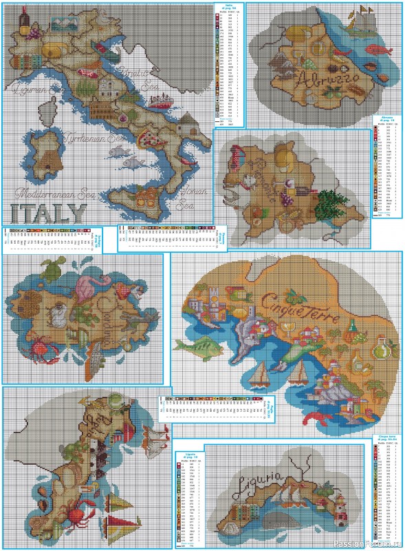Коллекция вышивки в журнале «Profilo Speciale - Punto Croce №1 2025»