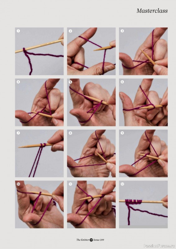 Вязаные проекты спицами в журнале «The Knitter №209 2024»