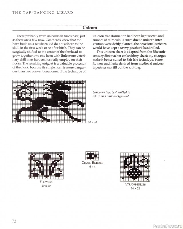 Вязаные проекты в книге «The Tap Dancing Lizard»