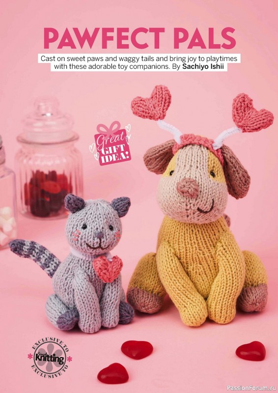 Вязаные проекты крючком в журнале «Simply Knitting №247 2024»