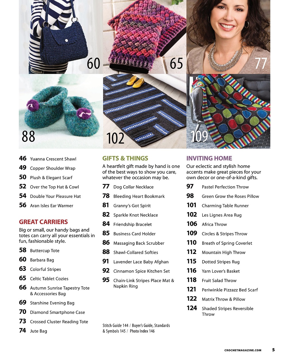 Вязаные проекты крючком в журнале &laquo;Crochet! Specials &ndash; Late Winter 2022&raquo;