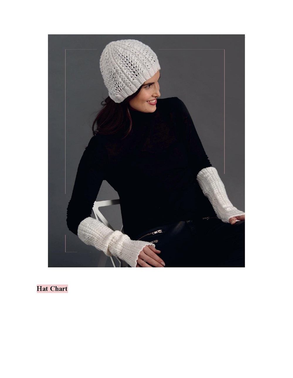 Коллекция ажурных проектов в книге &laquo;Lace Knit Shawls, Sweaters, Socks &amp; Hats&raquo;