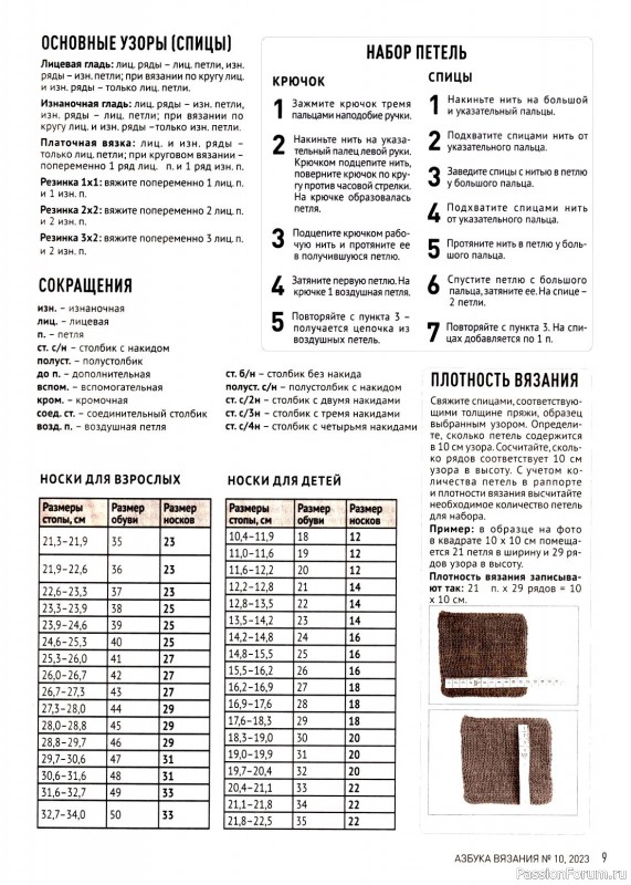 Авторские проекты в журнале «Азбука вязания №10 2023»