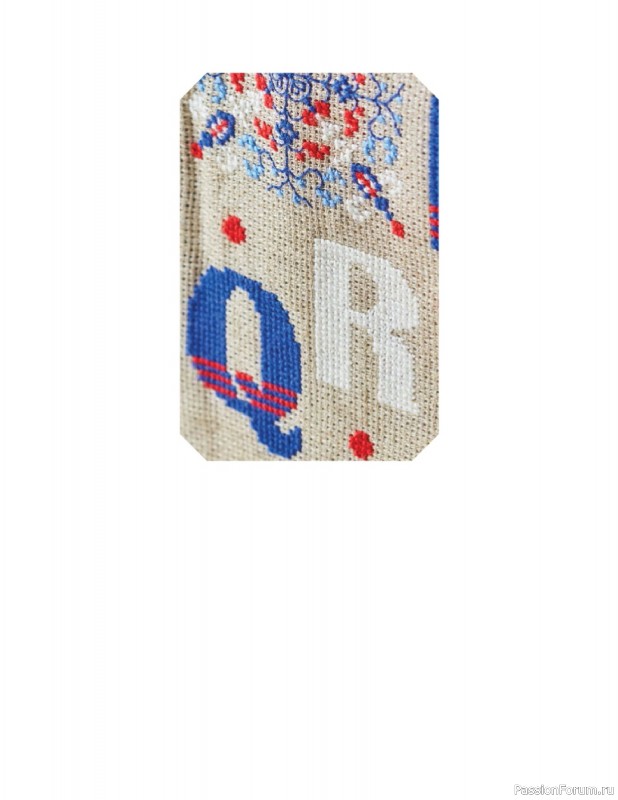 Коллекция вышивки в книге «Cross-Stitch Mandalas»