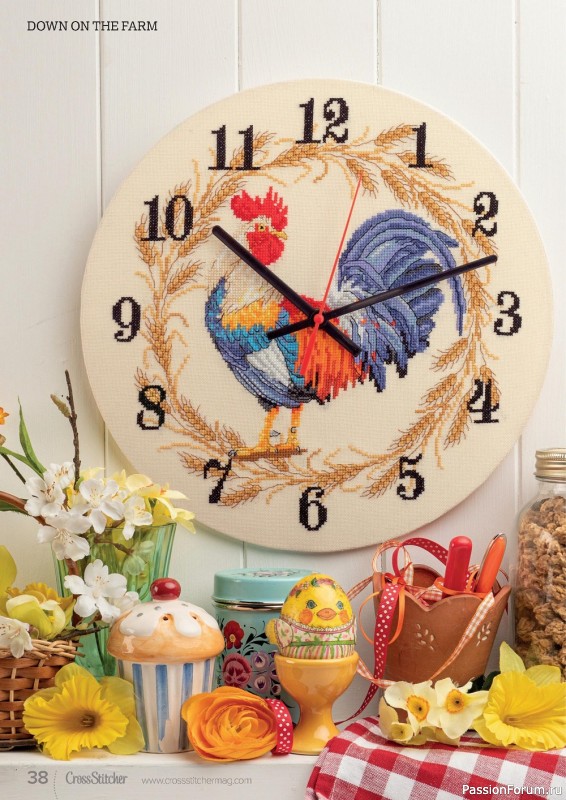 Коллекция вышивки в журнале «CrossStitcher №393 2023»