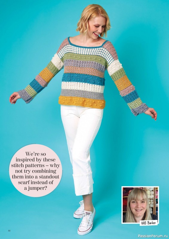 Вязаные проекты крючком в журнале «Crochet Now №120 2025»