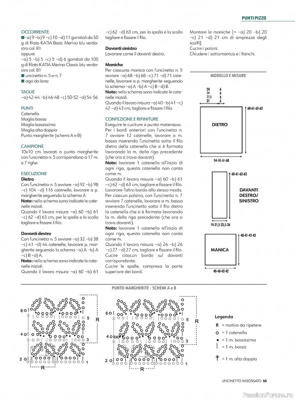 Вязаные проекты в журнале «Uncinetto Indossato №9 2025»