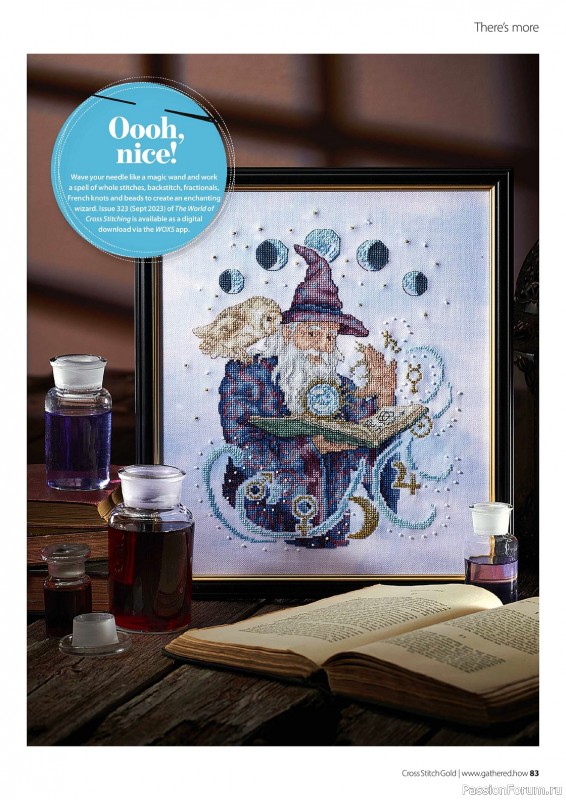 Коллекция вышивки в журнале «Cross Stitch Gold - Figures Collection 2023»