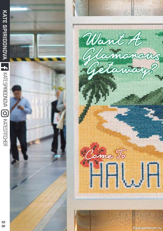 Коллекция вышивки в журнале «XStitch Magazine №21 2022»