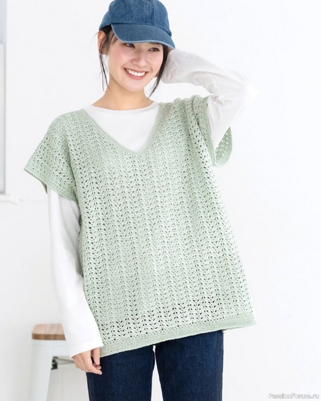 Вязаные модели в журнале «Knit Ange - Spring 2024»