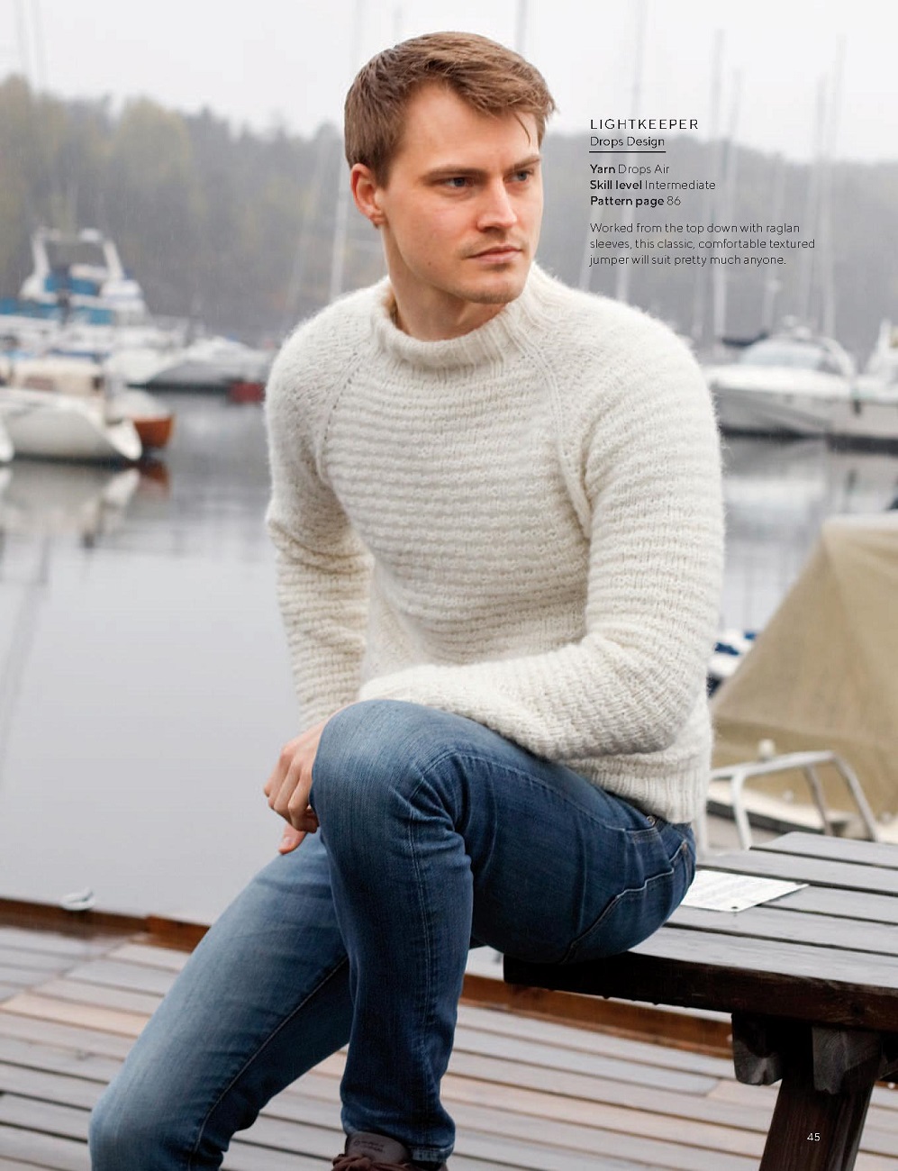 Модные и современные вязаные изделия и узоры в журнале &quot;Knitting&quot; №224 2021
