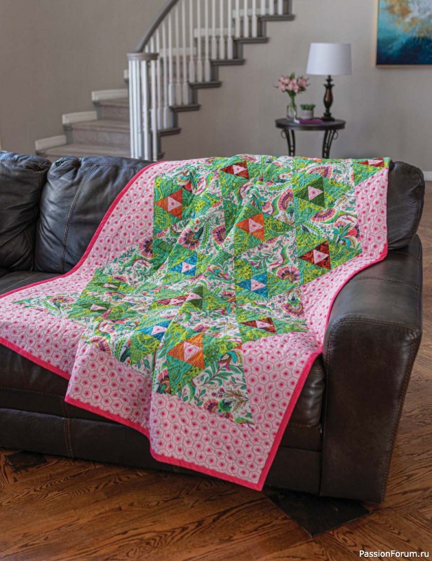 Коллекция проектов для рукодельниц в журнале «Fons & Porter’s Love Of Quilting - Summer 2025»