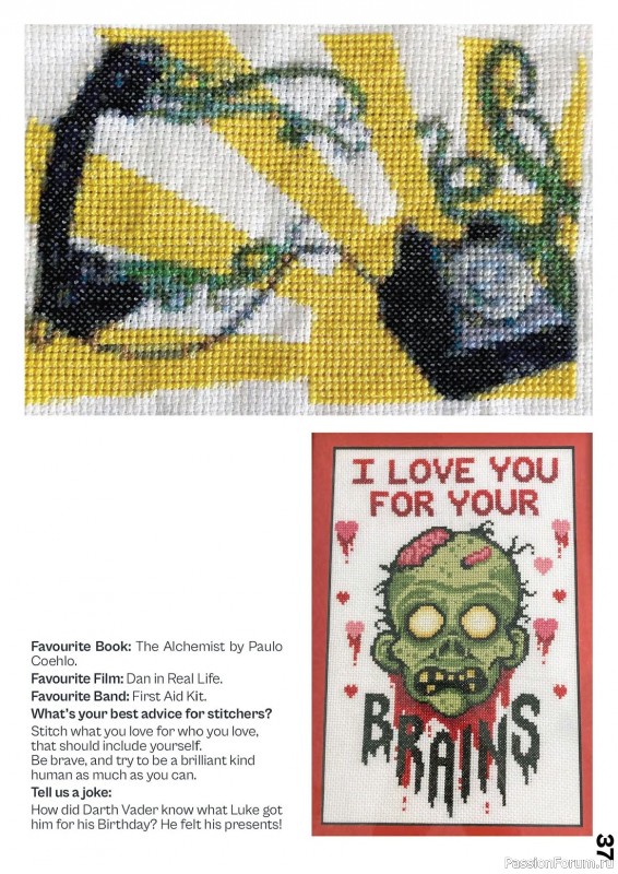 Коллекция вышивки в журнале «XStitch Magazine №23 2023»