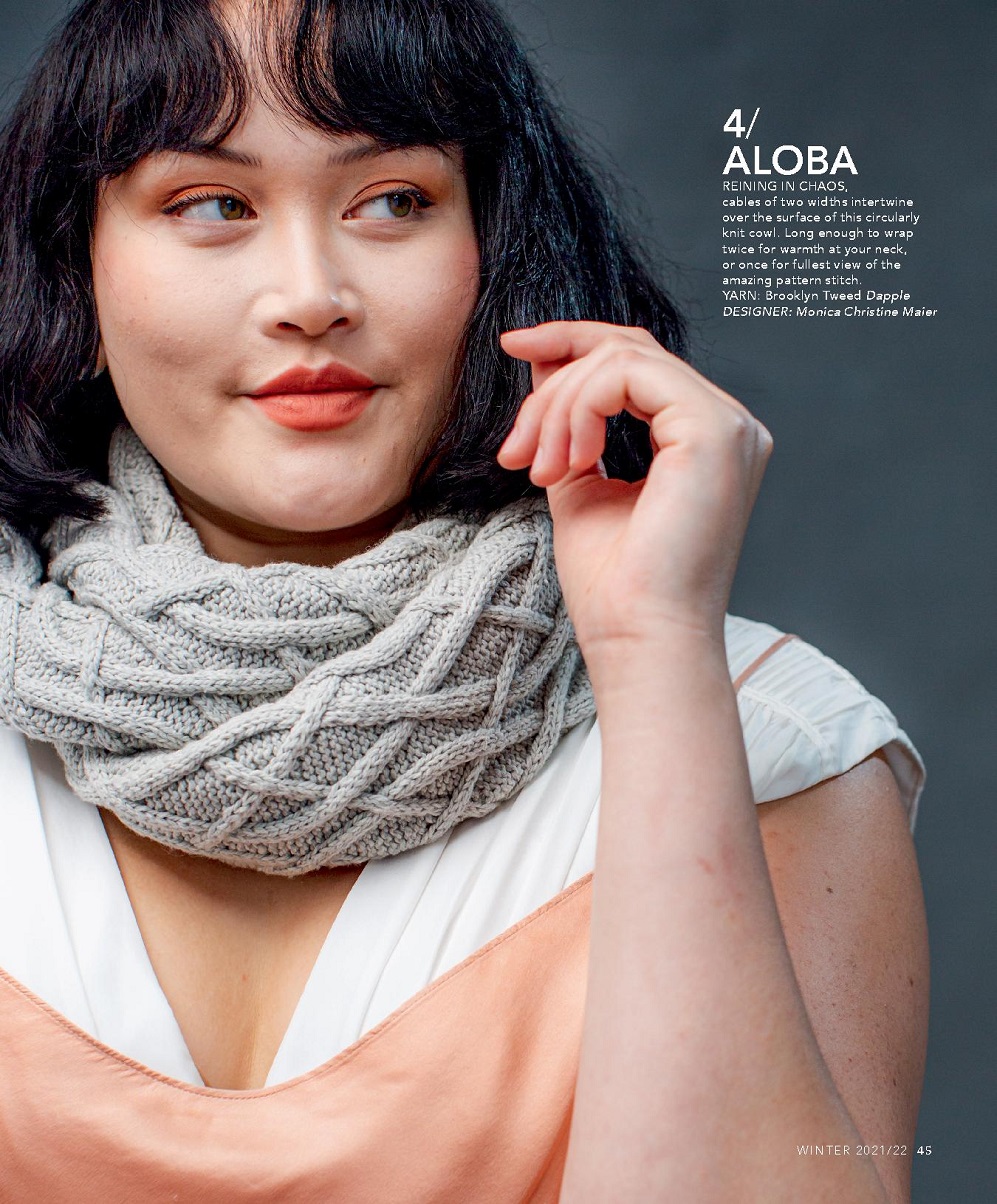 Журнал "Vogue Knitting Winter" 2021/2022. Коллекция трикотажной одежды