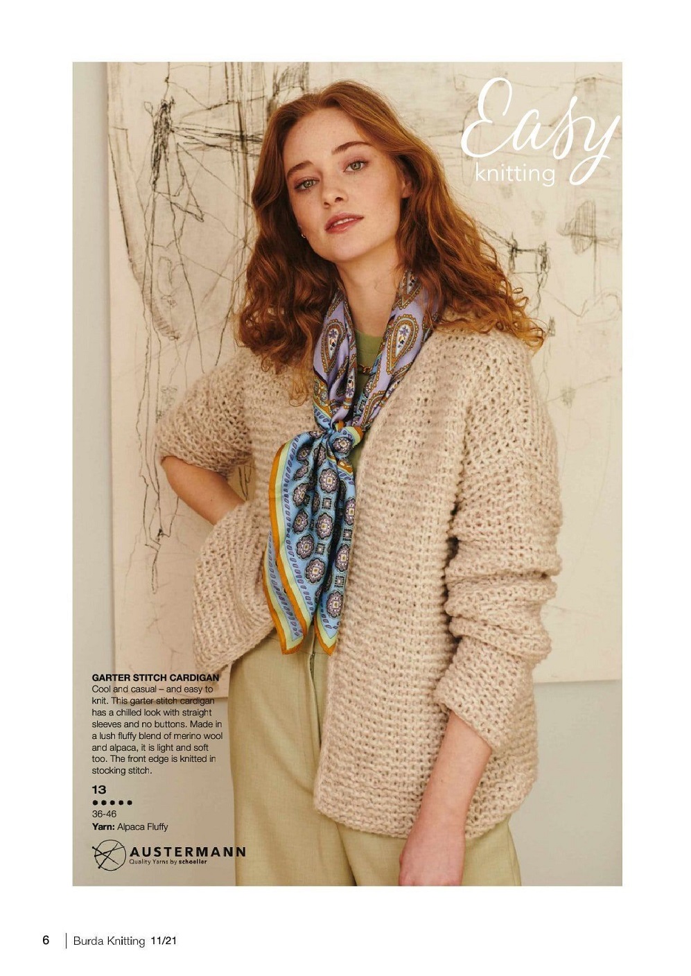 Журнал "Burda Knitting" №11 2021