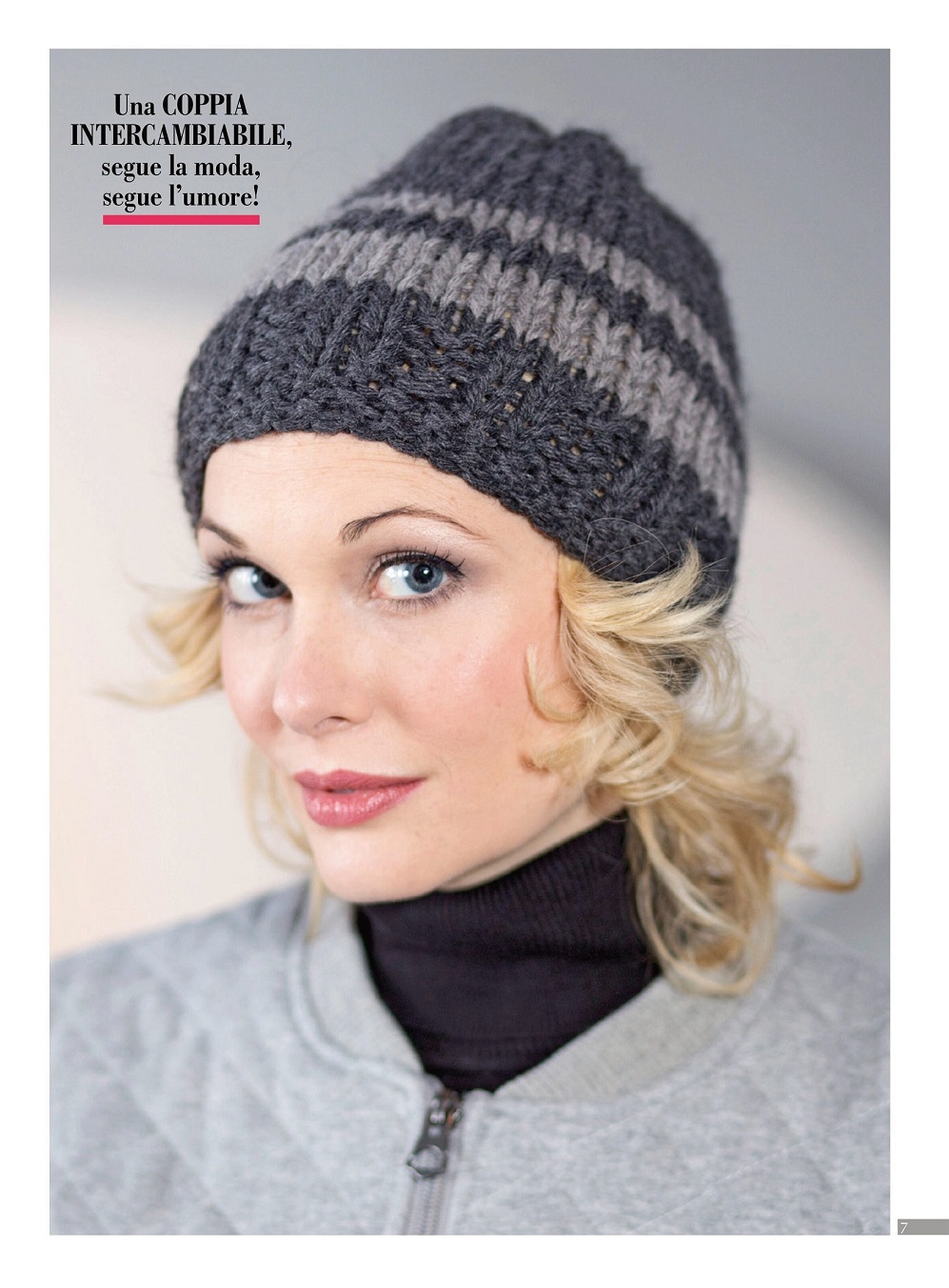 Женские модели спицами для весны и лето. &quot;Piu Maglia Cappelli - Accessori&quot; №3 2021