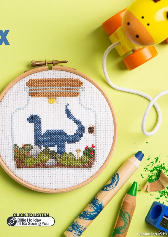 Коллекция вышивки в журнале «XStitch Magazine №27 2024»