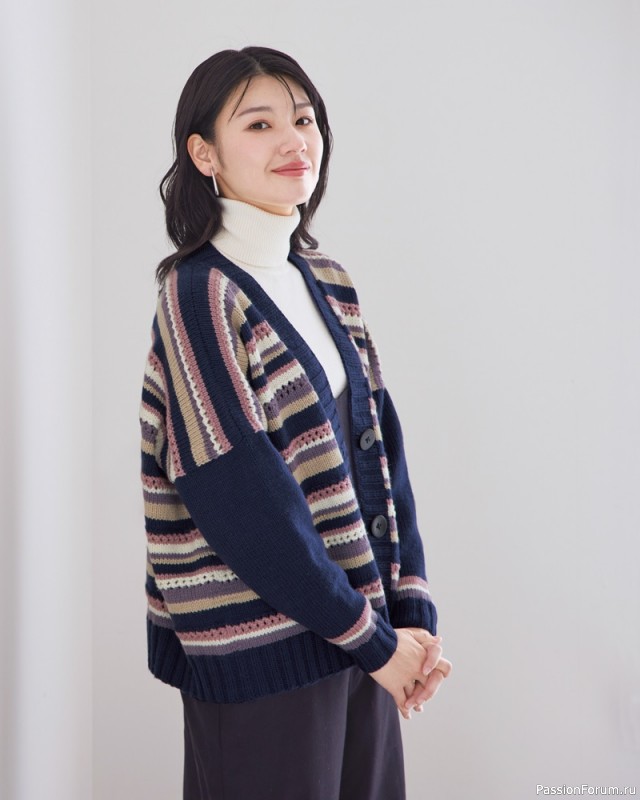 Вязаные модели в журнале «Knit Ange - Winter 2024»