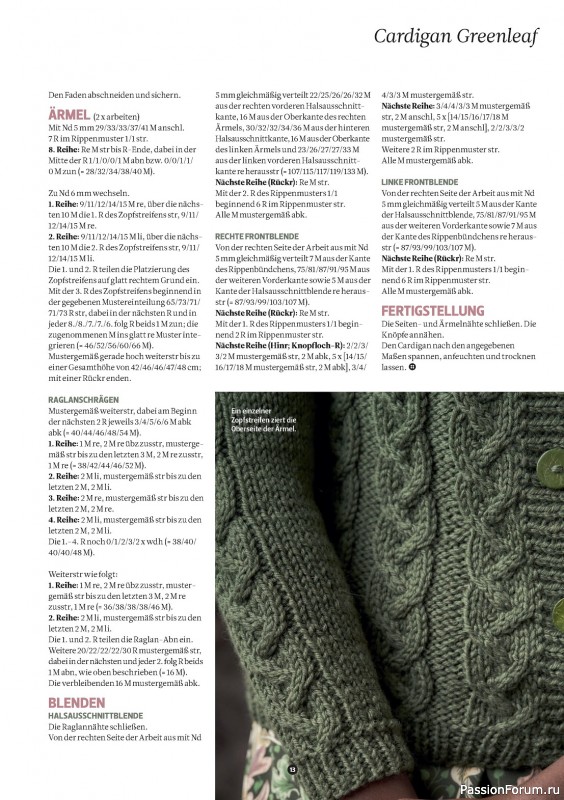 Вязаные модели в журнале «The Knitter №68 2024»