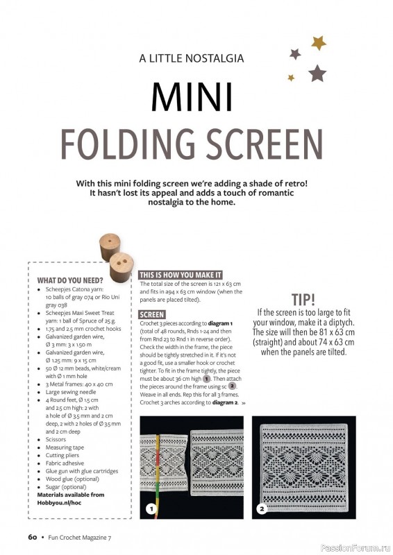 Вязаные проекты крючком в журнале «Fun Crochet Magazine №7 2022»