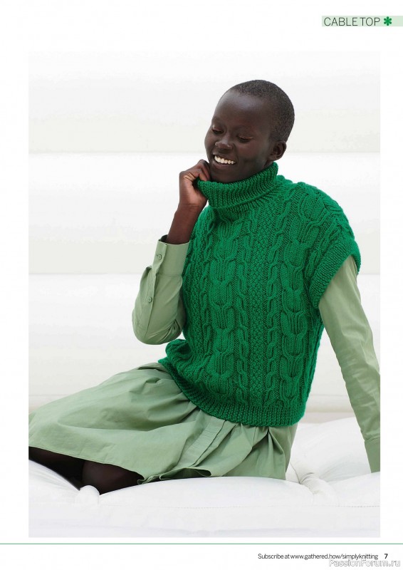Вязаные проекты крючком в журнале «Simply Knitting №252 2024»
