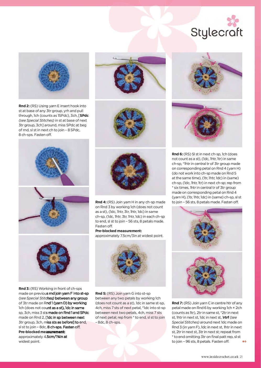 Вязаные модели одежды в журнале "Inside Crochet №144 2022"
