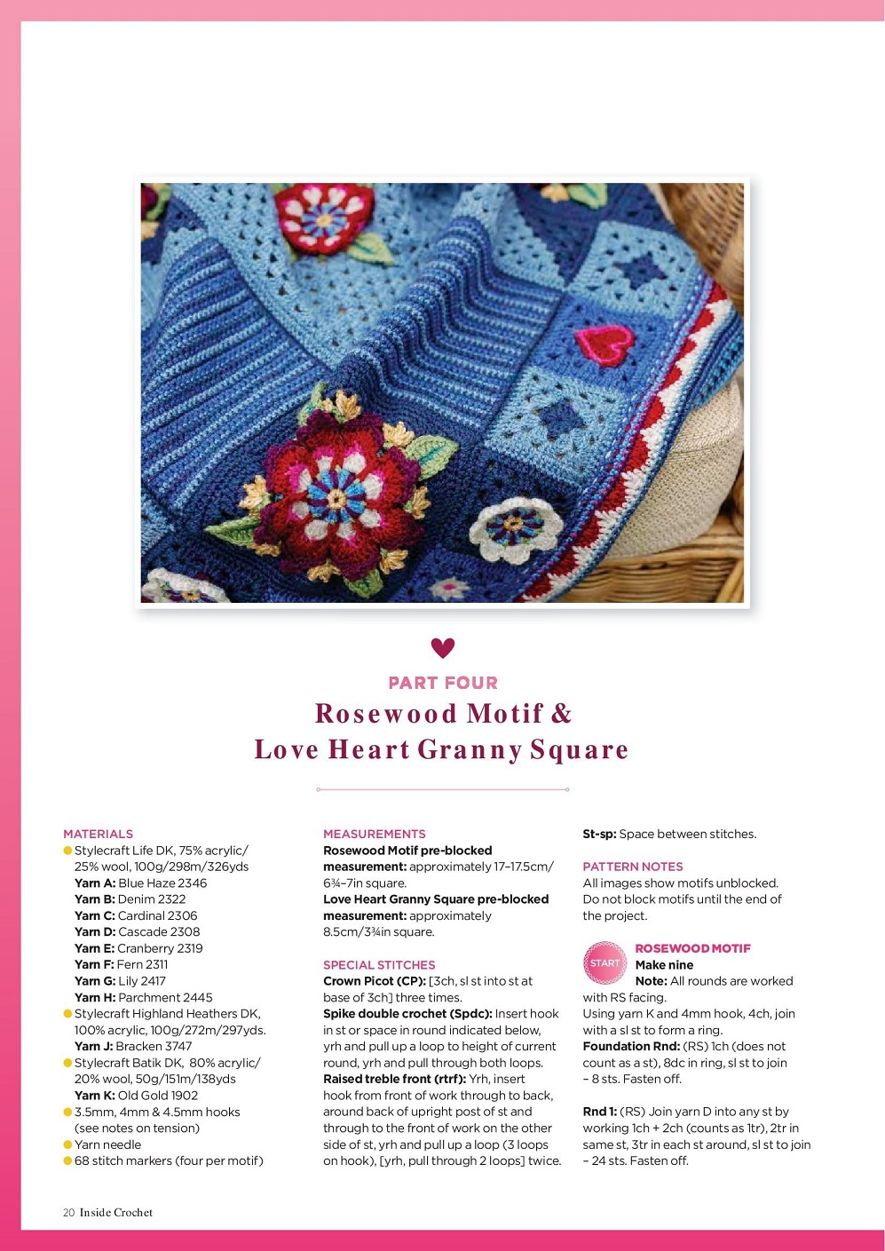 Вязаные модели одежды в журнале "Inside Crochet №144 2022"