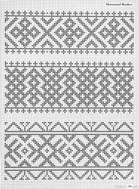 Коллекция узоров в книге «Charts for Colour Knitting»