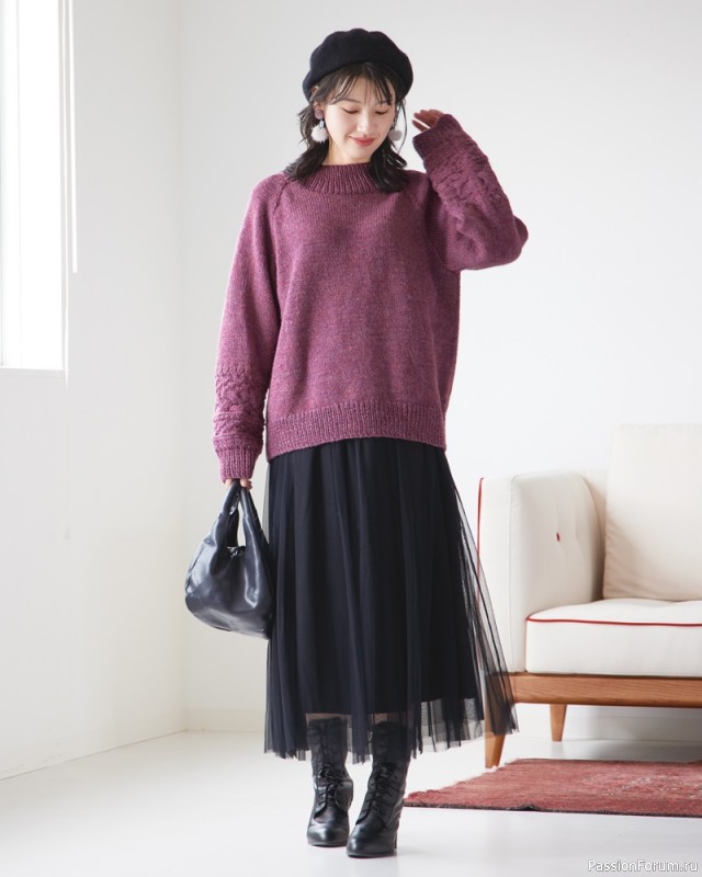 Вязаные модели в журнале «Knit Ange - Winter 2024»