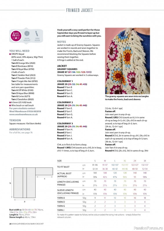 Вязаные проекты крючком в журнале «Simply Crochet №153 2024»