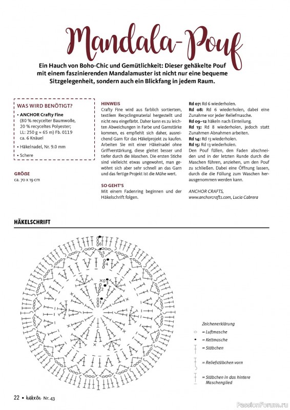 Вязаные проекты в журнале «Hakeln das MaschenMagazin №43 2024»
