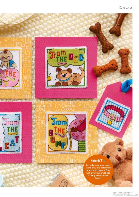 Коллекция вышивки в журнале «Cross Stitch Favourites №35 2023»