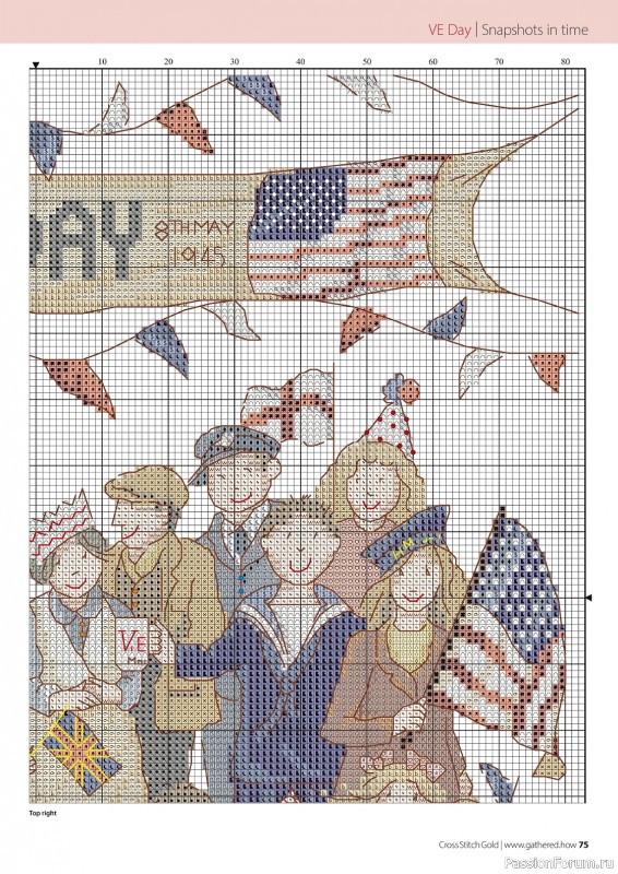 Коллекция вышивки в журнале «Cross Stitch Gold - Figures Collection 2023»