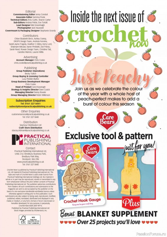 Вязаные проекты крючком в журнале «Crochet Now №107 2024»