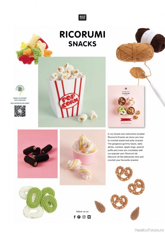 Вязаные проекты крючком в журнале «Simply Crochet №146 2024»