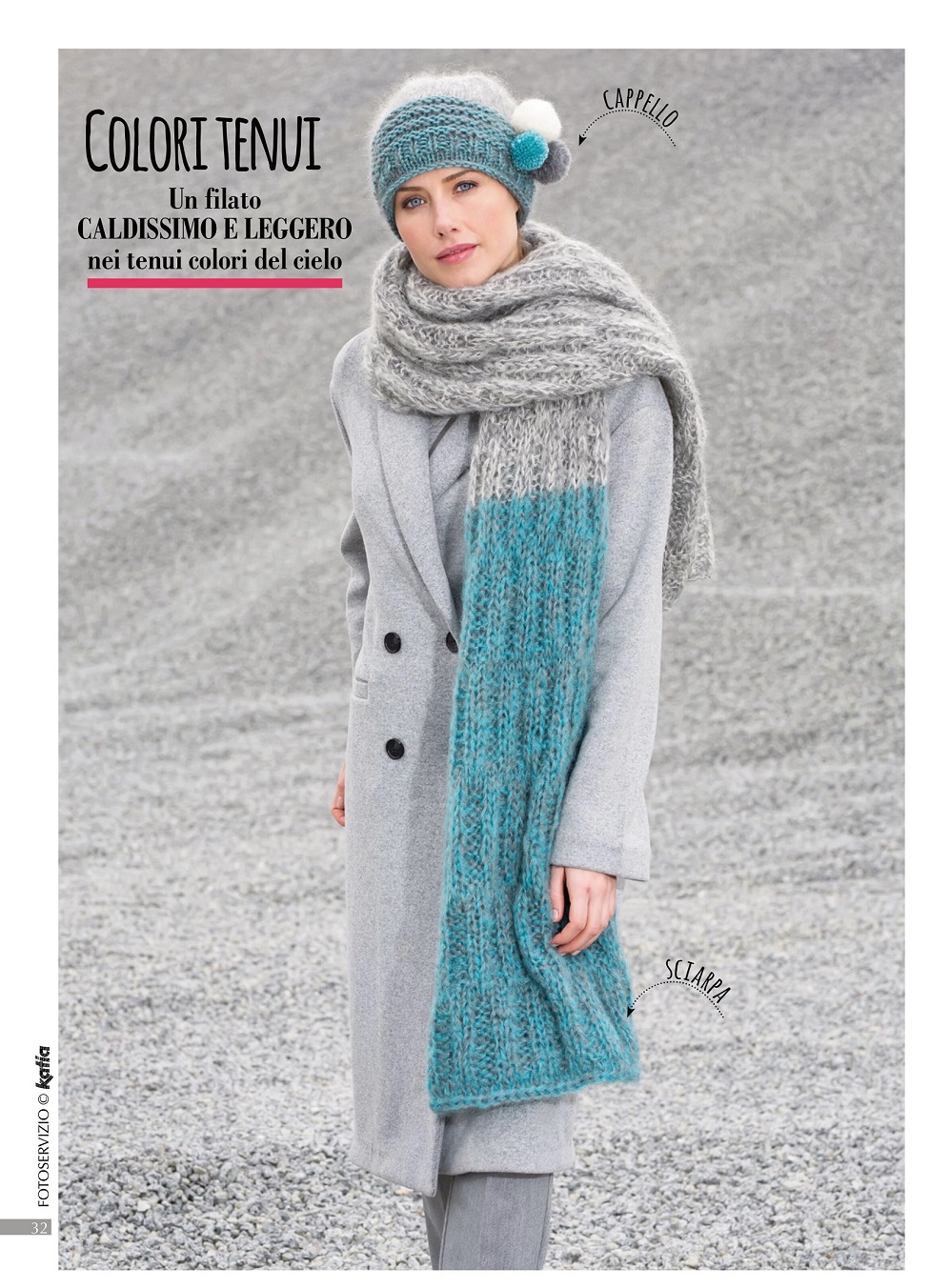Женские модели спицами для весны и лето. &quot;Piu Maglia Cappelli - Accessori&quot; №3 2021